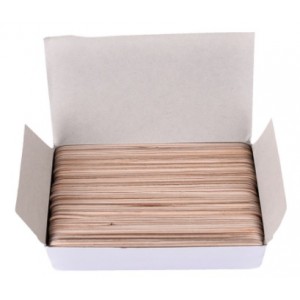 DEPRESOR DE MADERA "UNIDIX" 100UD.