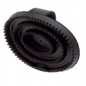 ALMOHAZA GOMA OVALADA NEGRO