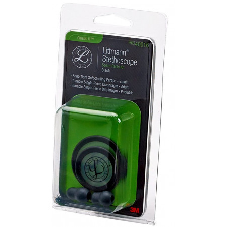 KIT REPUESTO LITTMANN CLASSIC III/CARDIOLOGY IV NEGRO