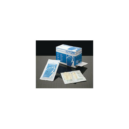 GUANTE ESTERIL LATEX C/P CORYSAN N.7 X1UD.