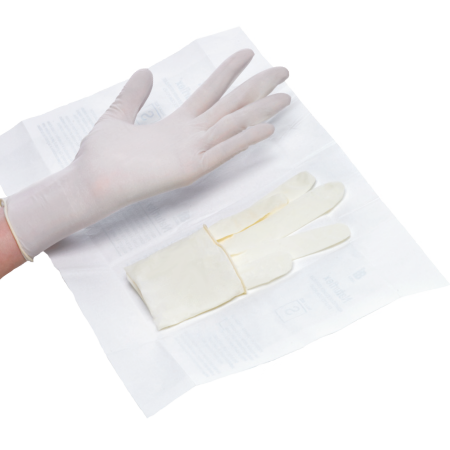 GUANTE ESTERIL LATEX C/P NATURFLEX N 7.5 X1UD.