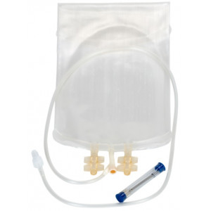 BOLSA TRANSFUSION SANGRE 1L. KRUUSE.