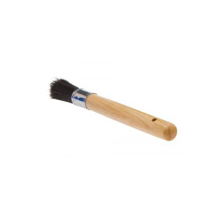 BROSSE À GRAISSE POUR SABOTS AVEC MANCHE EN BOIS - Equinvest