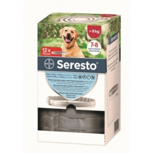 COLLAR SERESTO 70CM +8KG PERRO (ENVASE CLINICO X12)