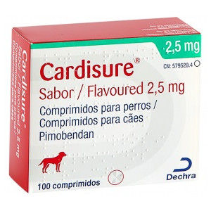 CARDISURE 2.5 MG 100 COMPRIMIDOS