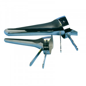 ESPECULO VAGINAL PICO DE PATO 35CM