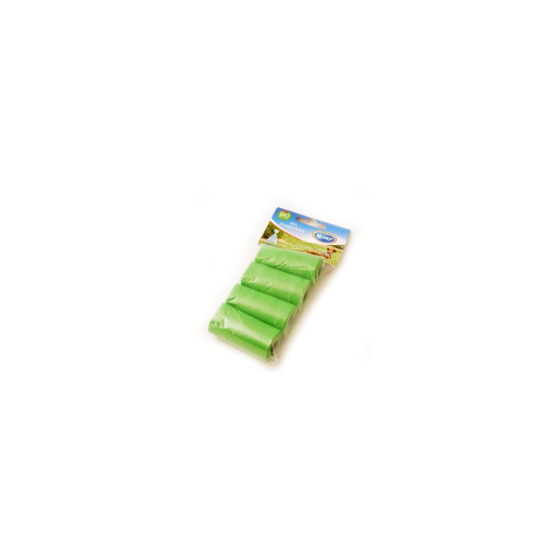 BOLSA HIGIENICA BIO VERDE 4 ROLLOS X 20UND
