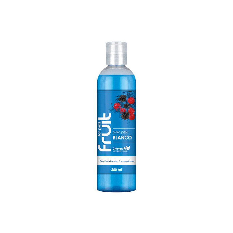 FRUIT FOR PETS CHAMPU PELO BLANCO 250ML