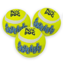 KONG SQUEAKER TENNIS BALL MEDIUM PACK 3UND