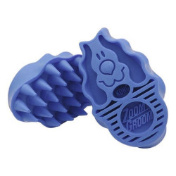 KONG ZOOM GROOM DOG AZUL