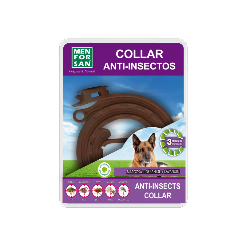 MENFORSAN COLLAR ANTIINSECTOS MARGOSA PERRO