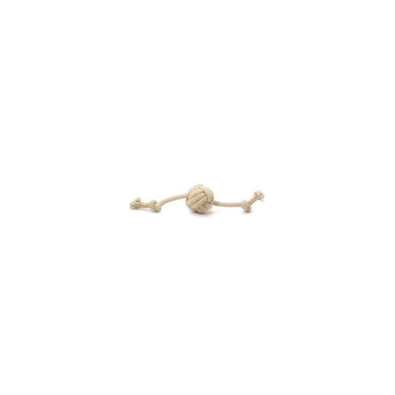NATURAL PELOTA 6,5CM CON TIRADORES 32CM