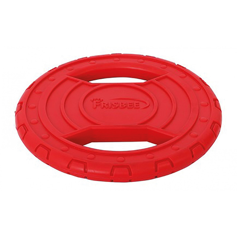 PLAYER ONE FRISBEE TPR ROJO 20CM