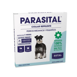 COLLAR ANTIPARASITARIO PERRO PEQUEÑO PARASITAL (60CM)