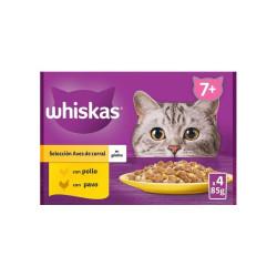 Whiskas 4 Core Senior Volaille 4x85gr-13ud
