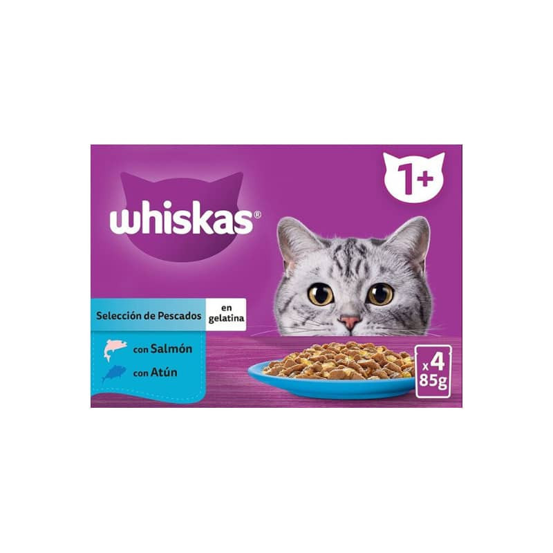 Whiskas 4 Core Sélection Poisson 4x85gr (13ud)