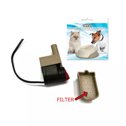 Pack de 4 filtres pour fontaine Trevi