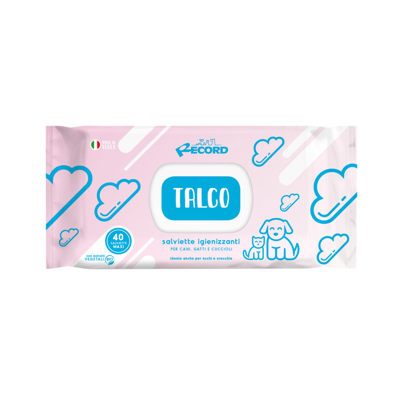RECORD TOALLITAS TALCO 40UND 30X20CM