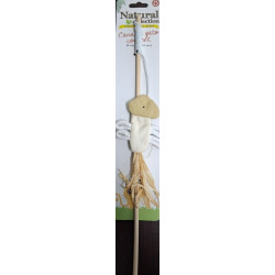 Natural Caña De Gato 40Cm Con Pez 15Cm