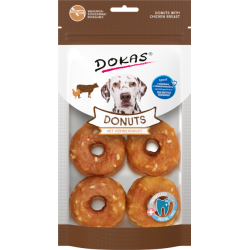 DOKAS DONUTS DE PECHUGA POLLO 160GR (4UND)