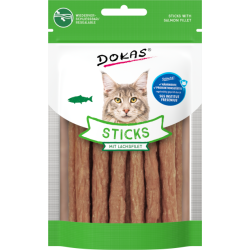 DOKAS CAT STICKS DE FILETE DE SALMON 30GR