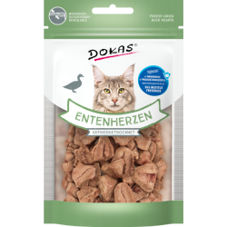 DOKAS CAT CORAZON DE PATO LIOFILIZADO 15GR