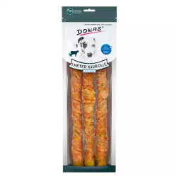 DOKAS STICK MASTICABLE CON POLLO 315GR | Snack perro