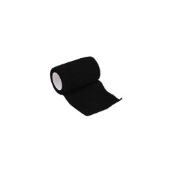 BANDE COHÉSIVE 10CM X 4,5M NOIRE | Bandage équin