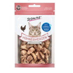 DOKAS CAT CORAZON DE POLLO LIOFILIZADO 15GR (204203)