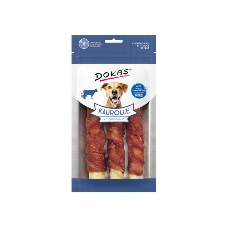 DOKAS CHEWING ROLL CON PECHUGA PATO 150GR M (205705)