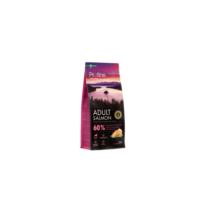 PROFINE ADULT SALMON & POTATOES 12KG - Equinvest