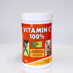 VITAMIN C 100% 1KG para caballos | Ácido ascórbico 1 kg