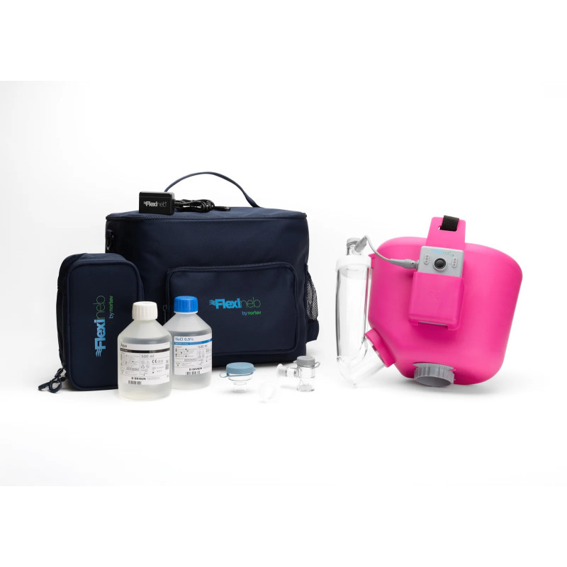 NEBULIZADOR FLEXINEB 3 ROSA | Nebulizador equino portátil