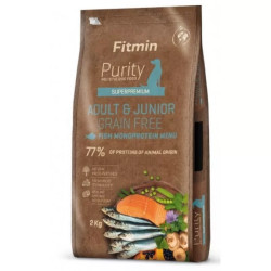 FITMIN DOG PURITY GF ADULT&JUNIOR FISH 2KG | Aliment