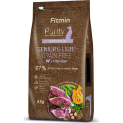 FITMIN DOG PURITY GF SENIOR LIGHT LAMB 2KG | Croquettes senior