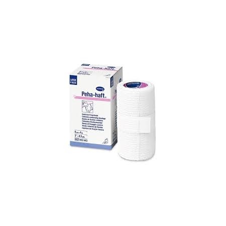 BANDE COHÉSIVE PEHA-HAFT 10CM X 20M BLANCHE - Equinvest