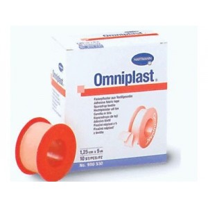SPARADRAP TISSU OMNIPLAST WHITE 10CMX10M - Equinvest