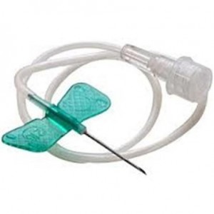 PALOMILLA VENOFIX BRAUN 23G 0.65X20 MM BLEUE - Equinvest