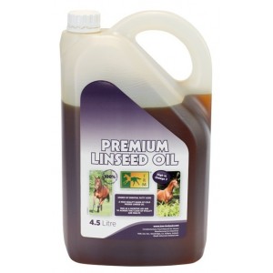 PREMIUM LINSEED OIL 4,5L. HUILE DE LIN. - Equinvest