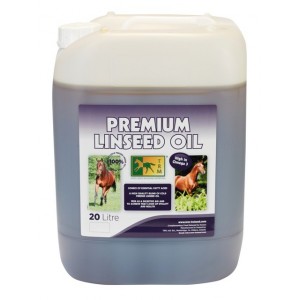 PREMIUM LINSEED OIL 20 L. HUILE DE LIN - Equinvest