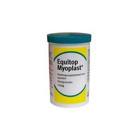 EQUITOP MYOPLAST 1,5 kg – Suplemento Muscular para Caballos Deportivos – Equinvest