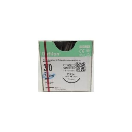SUTURE DAFILON 3/0 DS24 75 CM - Equinvest