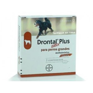 DRONTAL PLUS SABOR 24 COMP.PERROS GRANDES - Equinvest