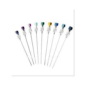 AGUJA ESPINAL BD 18G.1,2X90MM ROSA 1UD. - Equinvest