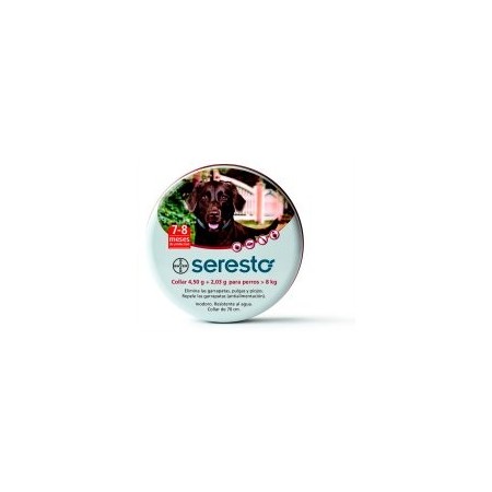 COLLIER SERESTO 70CM +8KG CHIEN PLUS DE 8 KG - Equinvest