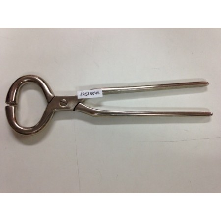 PINZA CASCOS TENTAR INOX MUY REDONDA - Equinvest