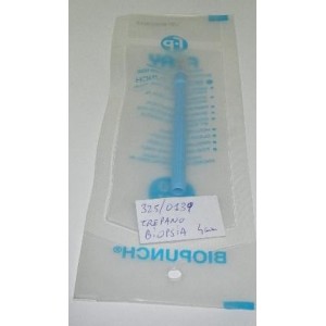 TREPAN DE BIOPSIE CUTANÉE 4 MM. - Equinvest