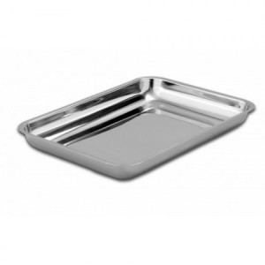 PLATEAU 32,5X17X3,5CM INOX - Equinvest