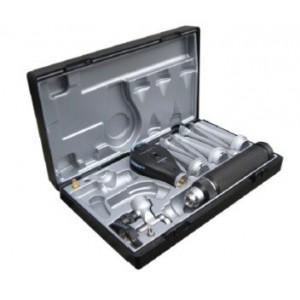 OTO/OFTALMOSCOPE RIESTER 2,5V 5 SPÉCULUMS - Equinvest