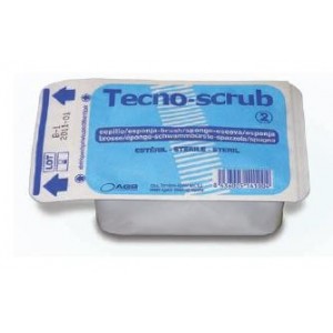 BROSSE/ÉPONGE BLEUE TECNO-SCRUB.SÈCHE - Equinvest